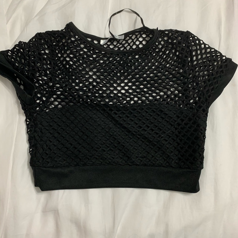 iheartraves mesh top